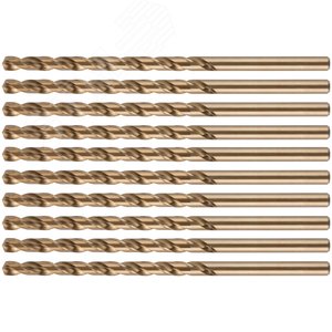 Сверло по металлу удлиненное Profi с кобальтом 5%, 7x156 мм (10 шт.) - фото 4