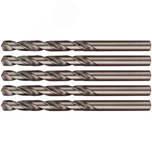 Сверло по металлу Cutop Profi с кобальтом 5%, 8X117 мм (5 шт) - фото 2