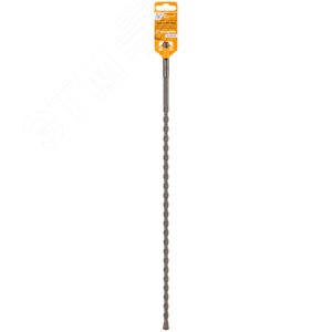 Бур по бетону , Profi Plus - двойная спираль, три пылеотводящие кромки, 10X460 мм - фото 2