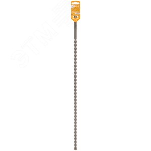 Бур по бетону , Profi Plus - двойная спираль, три пылеотводящие кромки, 10X600 мм - фото 2