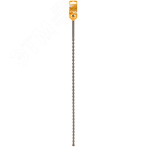 Бур по бетону , Profi Plus - двойная спираль, три пылеотводящие кромки, 12X600 мм - фото 2