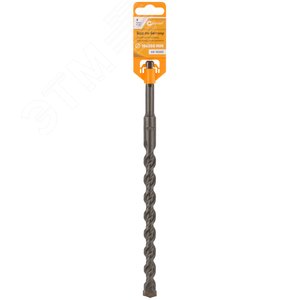 Бур по бетону , Profi Plus - двойная спираль, три пылеотводящие кромки, 16X260 мм - фото 2