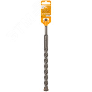 Бур по бетону , Profi Plus - двойная спираль, три пылеотводящие кромки, 18X260 мм - фото 2