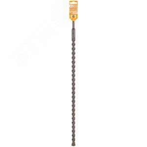 Бур по бетону , Profi Plus - двойная спираль, три пылеотводящие кромки, 18X600 мм - фото 2