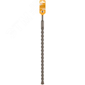 Бур по бетону , Profi Plus - двойная спираль, три пылеотводящие кромки, 20X460 мм - фото 2