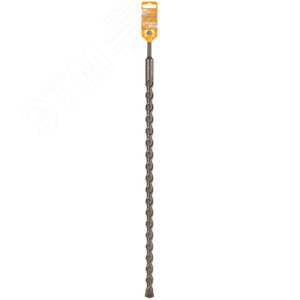 Бур по бетону , Profi Plus - двойная спираль, три пылеотводящие кромки, 22X600 мм - фото 2