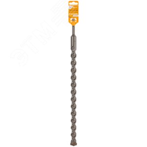 Бур по бетону , Profi Plus - двойная спираль, три пылеотводящие кромки, 25X460 мм - фото 2