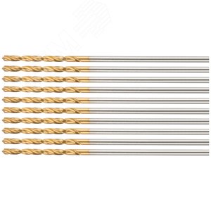 Сверло по металлу Cutop Profi с титановым покрытием, 1х34 мм (10 шт) - фото 4