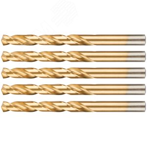 Сверло по металлу Cutop Profi с титановым покрытием, 11х142 мм (5 шт) - фото 4