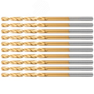 Сверло по металлу Cutop Profi с титановым покрытием, 2.3х53 мм (10 шт) - фото 5