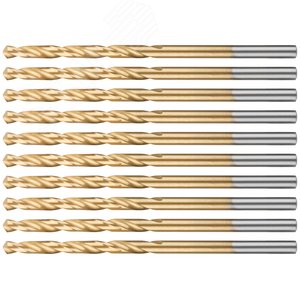 Сверло по металлу Cutop Profi с титановым покрытием, 2.8х61мм (10 шт) - фото 4