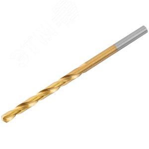 Сверло по металлу Cutop Profi с титановым покрытием, 3.3х65 мм (10 шт) - фото 2