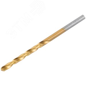 Сверло по металлу Cutop Profi с титановым покрытием, 3.5х70 мм (10 шт) - фото 2