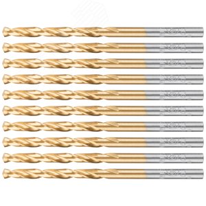 Сверло по металлу Cutop Profi с титановым покрытием, 3.6х70 мм (10 шт) - фото 4