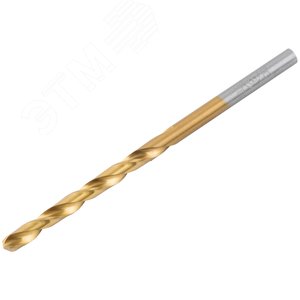 Сверло по металлу Cutop Profi с титановым покрытием, 3.8х75 мм (10 шт) - фото 2