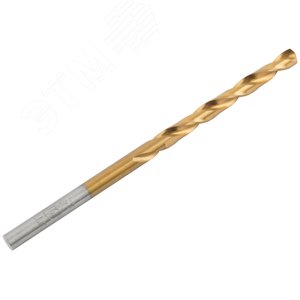 Сверло по металлу Cutop Profi с титановым покрытием, 3.8х75 мм (10 шт) - фото 5
