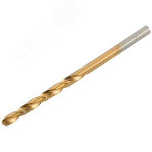 Сверло по металлу Cutop Profi с титановым покрытием, 4х75 мм (10 шт) - фото 2