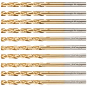 Сверло по металлу Cutop Profi с титановым покрытием, 4.2х75 мм (10 шт) - фото 4