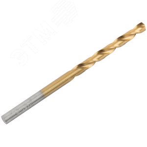 Сверло по металлу Cutop Profi с титановым покрытием, 4.2х75 мм (10 шт) - фото 5