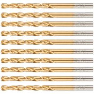 Сверло по металлу Cutop Profi с титановым покрытием, 4.5х80мм (10 шт) - фото 4