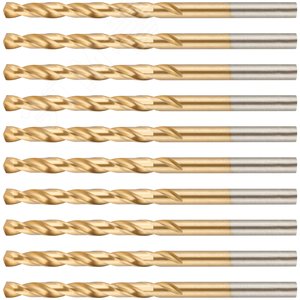 Сверло по металлу Cutop Profi с титановым покрытием, 4.8х86 мм (10 шт) - фото 4