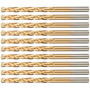 Сверло по металлу Cutop Profi с титановым покрытием, 5.5х93 мм (10 шт) - фото 5