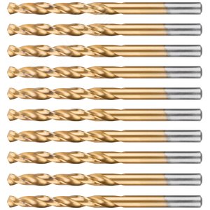 Сверло по металлу Cutop Profi с титановым покрытием, 6х93 мм (10 шт) - фото 4