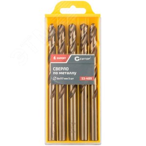 Сверло по металлу Cutop EXPERT, 8х117 мм (5 шт) - фото 3