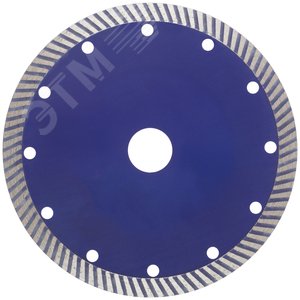 Диск отрезной алмазный сверхтонкий, супер-турбо, мелкий зуб , 150X2.6X10X22.2 мм - фото 5