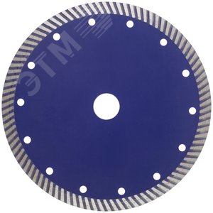 Диск отрезной алмазный сверхтонкий, супер-турбо, мелкий зуб , 180X2.8X10X22.2 мм - фото 6