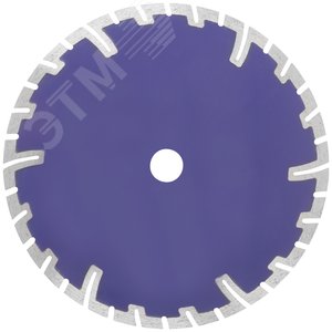 Диск отрезной алмазный, сегментный усиленный турбо , 230X3.0X8.3X22.2 мм - фото 5