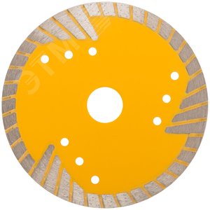 Диск отрезной алмазный, сегментный с защитными секторами Profi Plus, 125X2.4X8.3X22.2 мм - фото 5