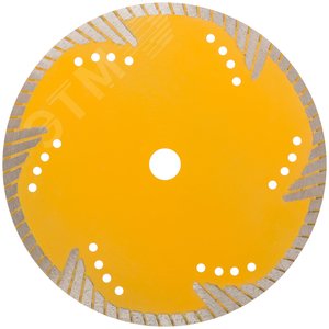 Диск отрезной алмазный, сегментный с защитными секторами Profi Plus, 230X3.0X8.3X22.2 мм - фото 5