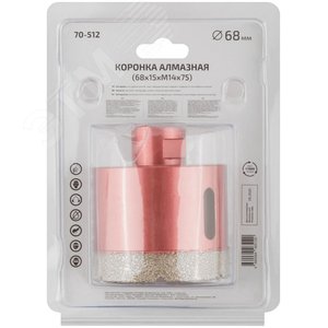 Коронка алмазная универсальная для УШМ Special 68x15xМ14x75 мм - фото 5