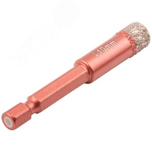 Коронка алмазная универсальная Special, шестигранный хвостовик 1/4'', 10X10x67 мм - фото 4