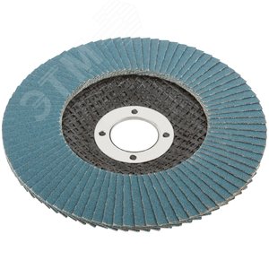 Круг лепестковый торцевой циркониевый Cutop Profi Plus (80 лепестков) 125x22.2 мм, Р100 - фото 3