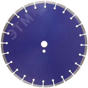 Диск отрезной алмазный сегментный, по бетону Profi, 350X3.2X10X25.4 мм - фото 5