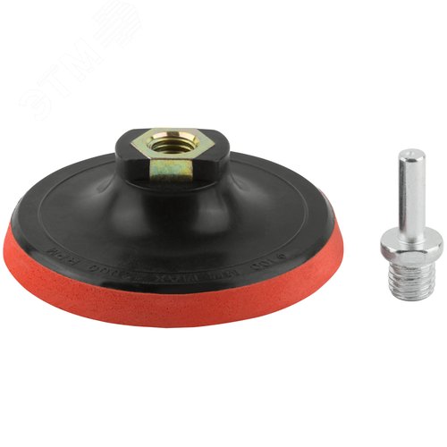 Насадка мягкая с липучкой, 100 мм, для АГШК, Cutop Special - фото 1