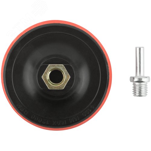 Насадка мягкая с липучкой, 100 мм, для АГШК, Cutop Special - фото 2