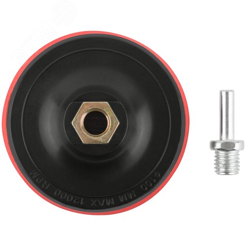 Насадка твердая с липучкой, 100 мм, для АГШК, Cutop Special - фото 2