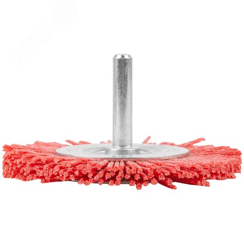 Щетка для дрели, Плоская, нейлон, 75 мм, блистер, Profi - фото 2