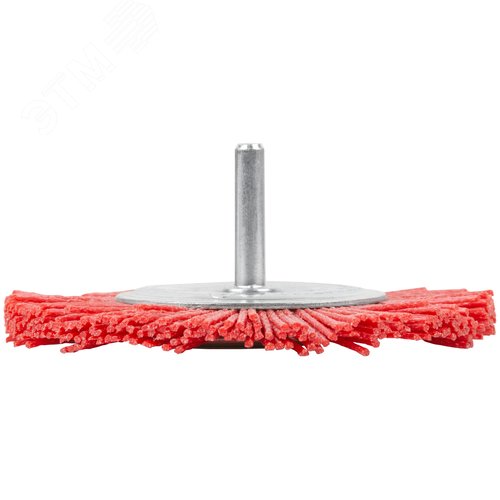 Щетка для дрели, Плоская, нейлон, 100 мм, блистер, Profi - фото 2