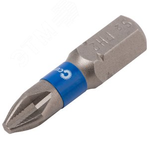 Биты стальные, 10 шт, Profi, PH2, 25 мм - фото 2