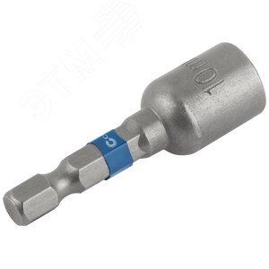 Набор бит с торцевыми магнитными головками 10 мм, 2 шт, Profi, 48 мм - фото 5