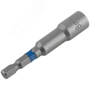 Набор бит с торцевыми магнитными головками 8 мм, 2 шт, Profi, 65 мм - фото 5