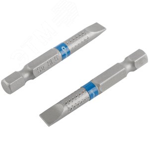 Биты стальные, 2 шт., Profi, SL6, 50 мм - фото 4