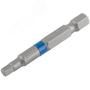 Биты стальные, 2 шт., Profi, HEX4, 50 мм - фото 2