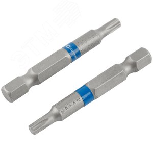 Биты стальные, 2 шт., Profi, TORX T20, 50 мм - фото 4