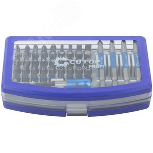 Набор бит в пластиковом боксе ''Монтажный'',  profi, 42 предмета - фото 3