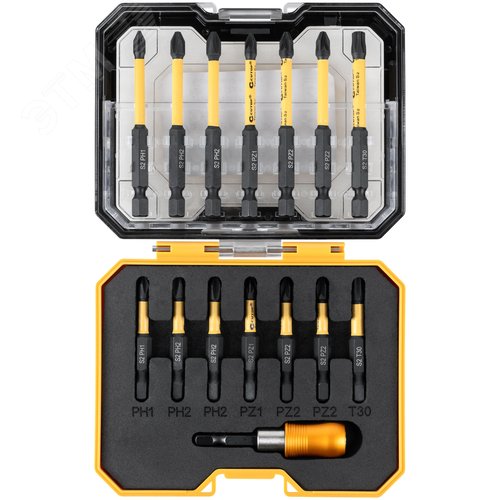 Изображение товара "Набор торсионных бит ""Ударник 50/75"", Cutop profi plus, 15 предметов" (шт)